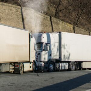 trucks in accident